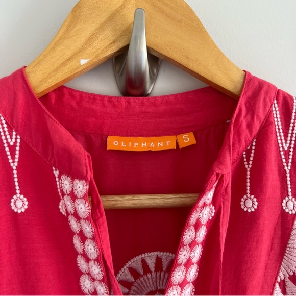 Oliphant Red Maxi Dress - Picture 9 of 12